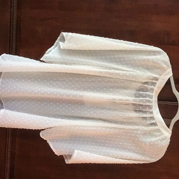 Beautiful Sheer Alfani top size 10 - Picture 5 of 6